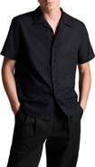 Vince Floral Eyelet Cotton Camp Shirt