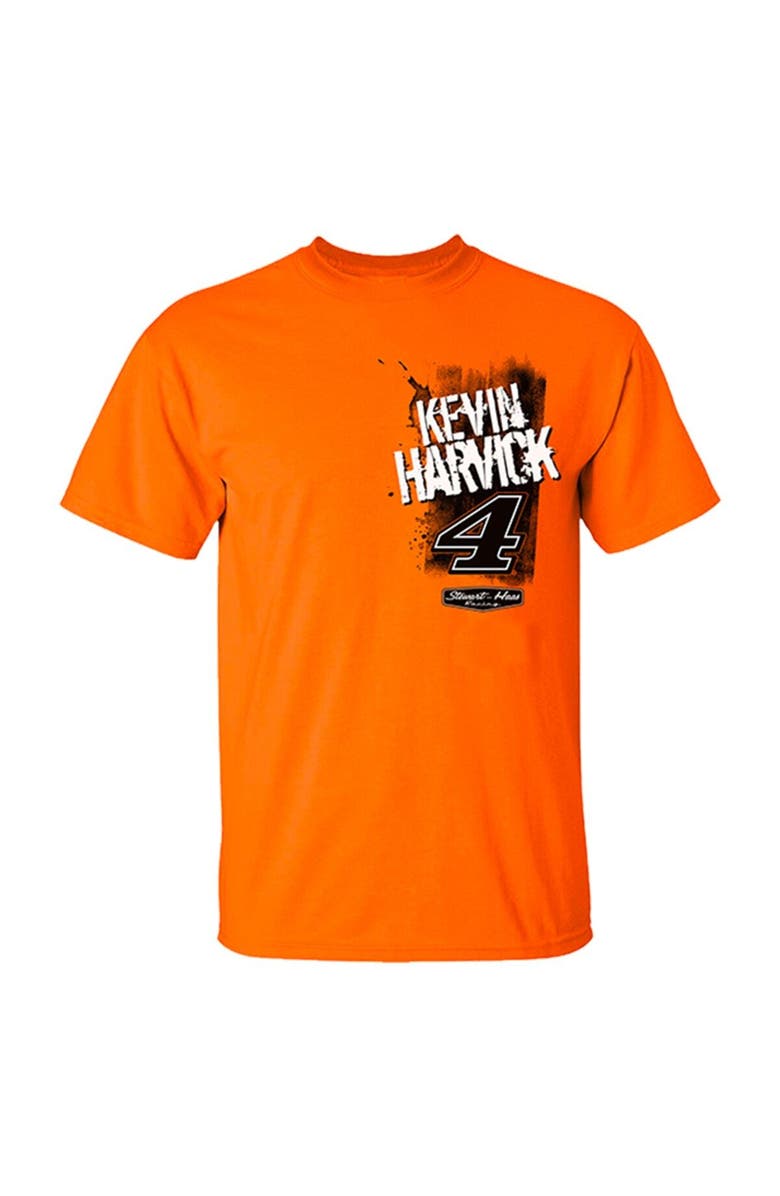STEWART-HAAS RACING Men's Stewart-Haas Racing Team Collection Orange Kevin Harvick 2023 #4 GearWrench T-Shirt, Alternate, color, 