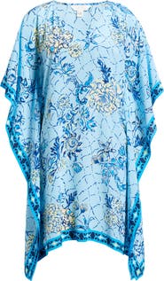 Lilly Pulitzer® Lindamarie Floral Silk Caftan
