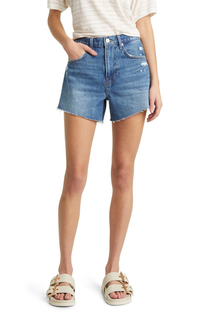 FRAME Le Super High Waist Shorts, Main, color, 