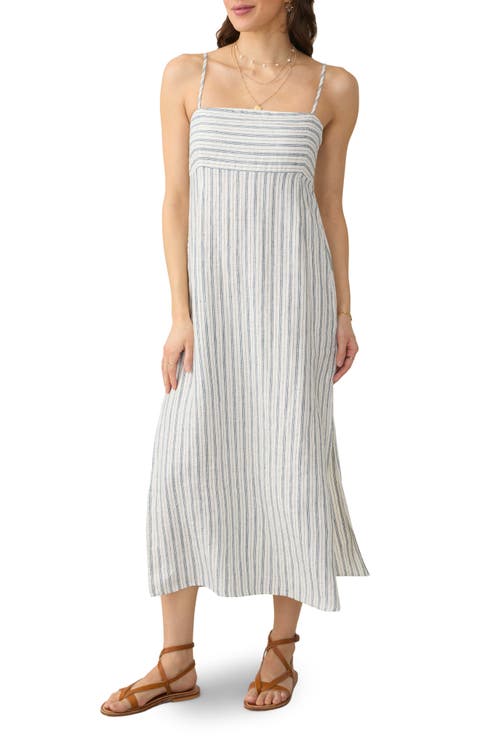 Sienna Stripe Linen Sundress