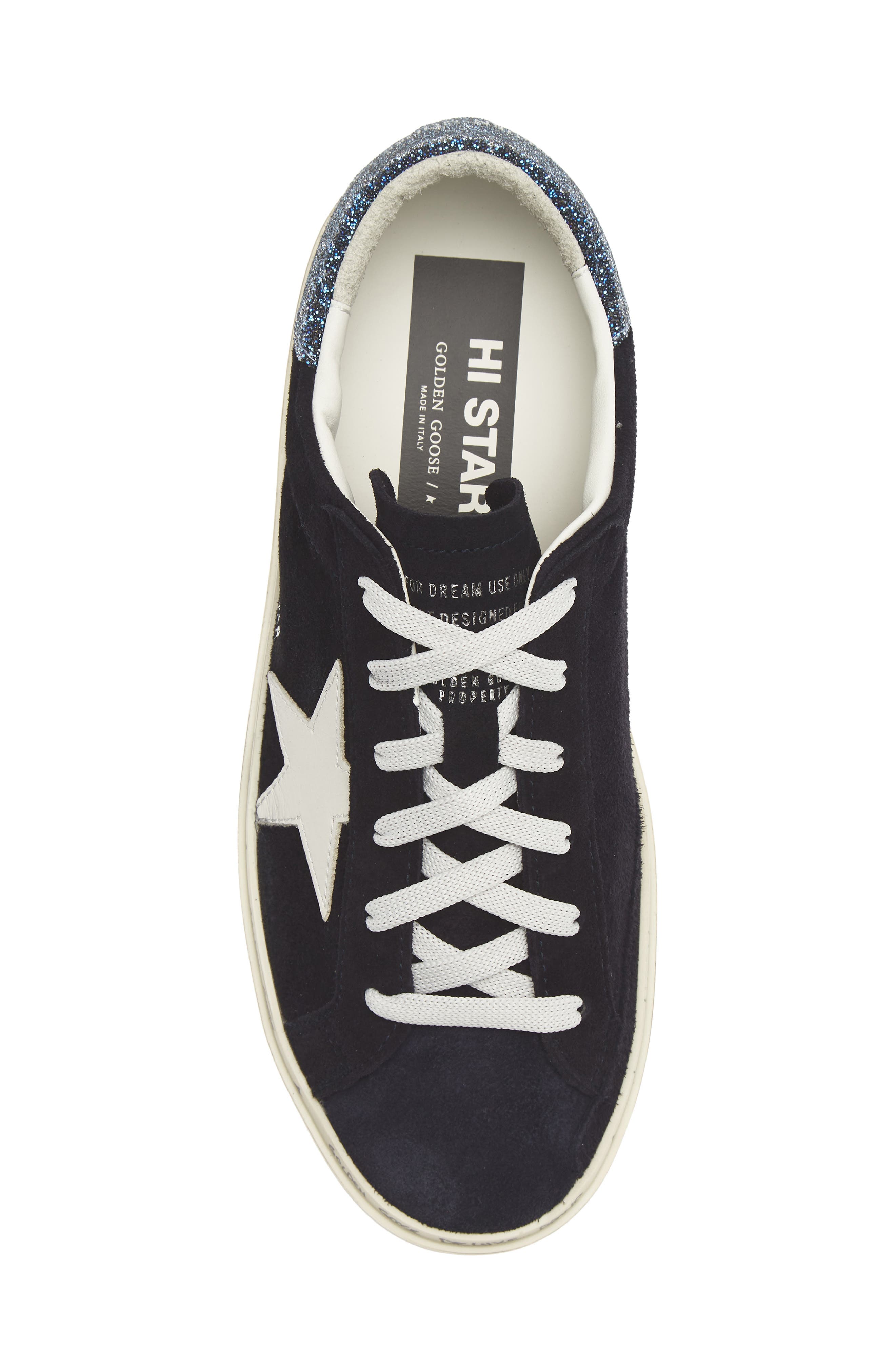Hi Star Platform Sneaker, Alternate, color, DARK BLUE/ WHITE