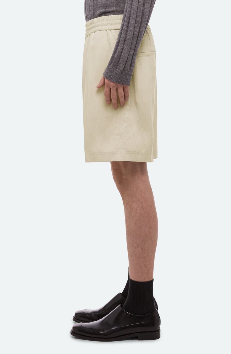 Helmut Lang Relaxed Pull-On Shorts, Alternate, color, Ivory