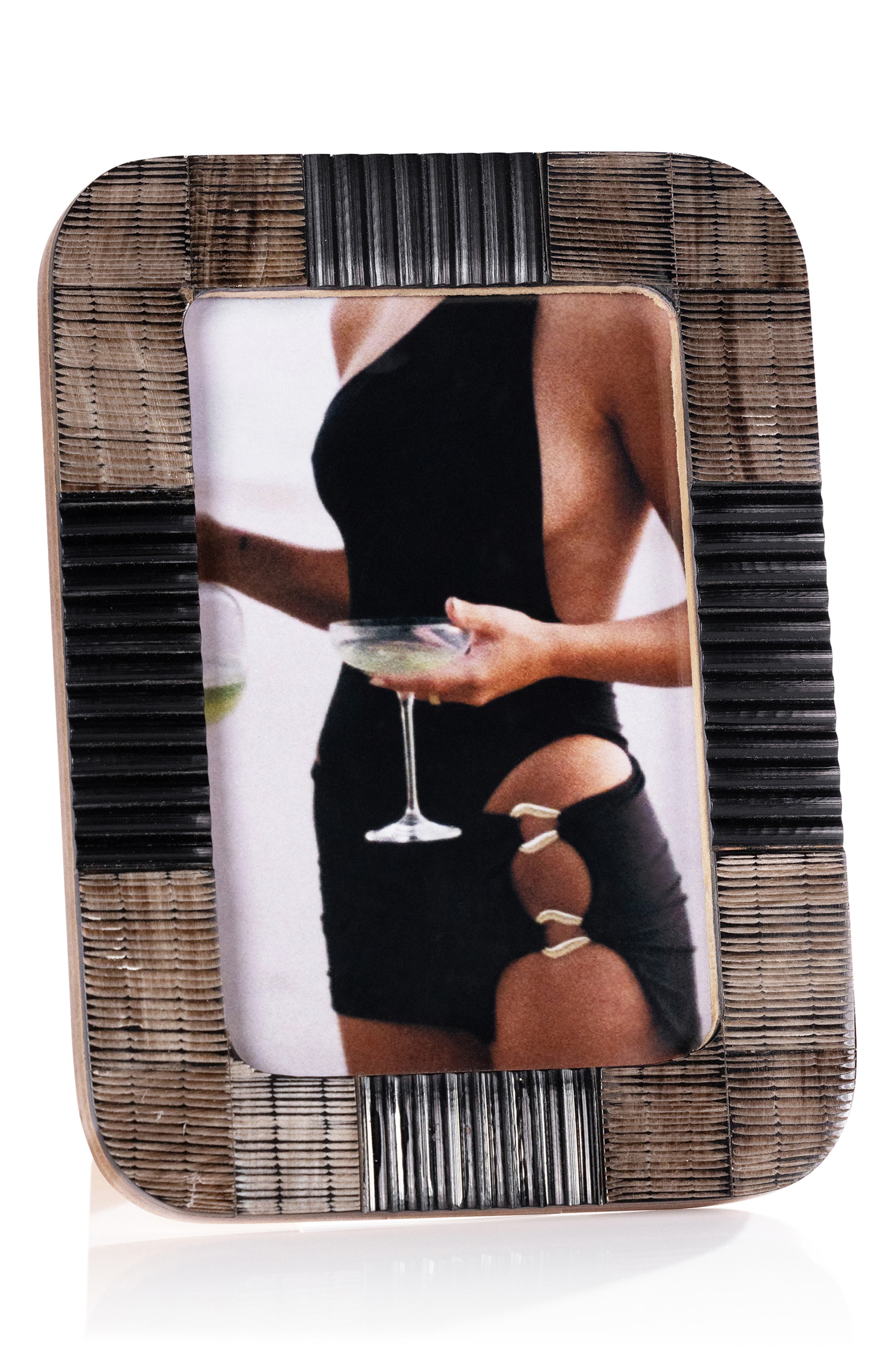 Zodax Majorca Chiseled 5.5" x 7.5" Photo Frame