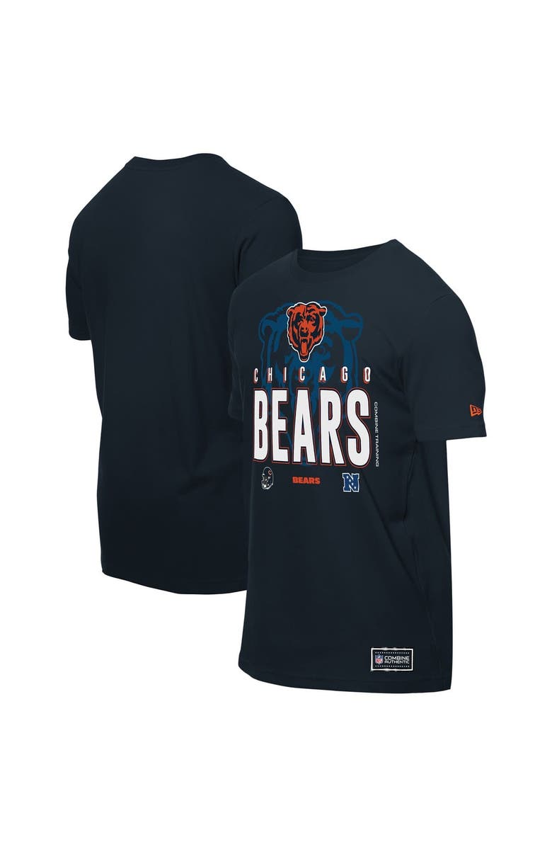 New Era Men's New Era Navy Chicago Bears 2025 NFL Training Camp T-Shirt, Alternate, color, Navy