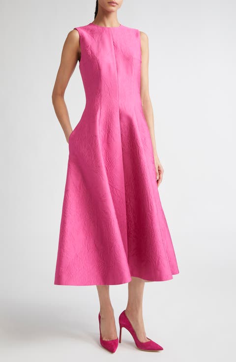 関税送料込 EMILIA WICKSTEAD クロッケ ミニワンピース ピンク Emilia Wickstead | 最大70%OFF | THE OUTNET (アウトネット)