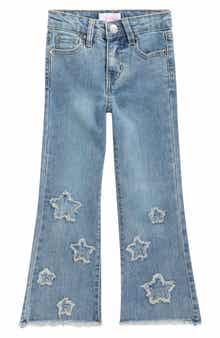 Kids' Discharge Star Flare Jeans