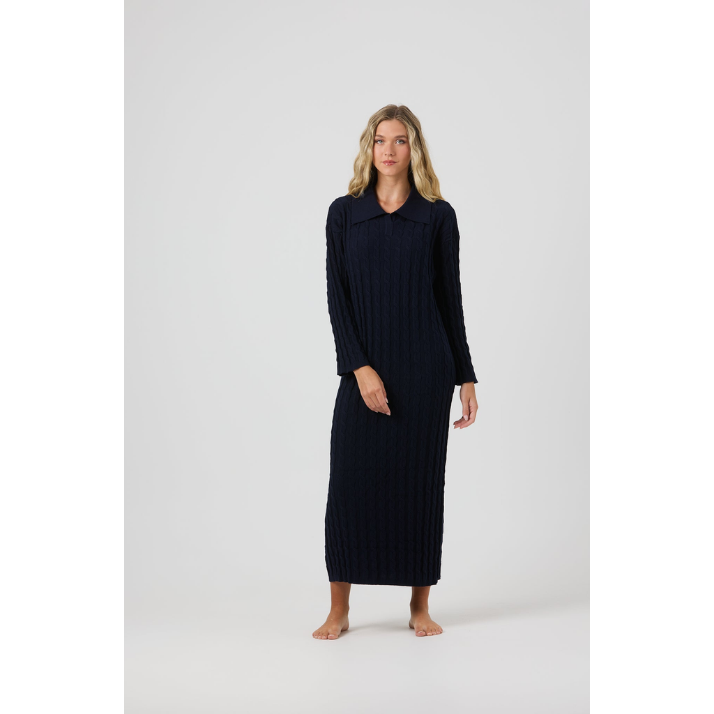 By Tess Collection Julie Dress In Blue