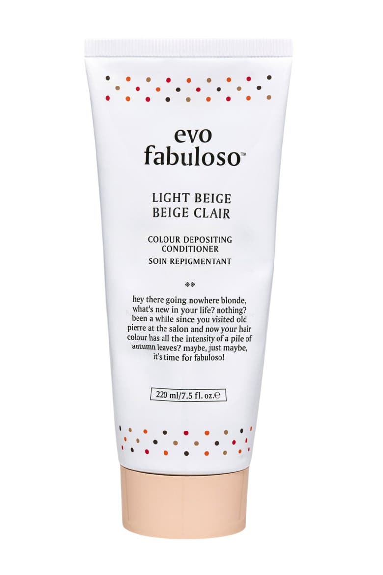 Cool Brown Color Depositing Conditioner, Main, color, Light Beige