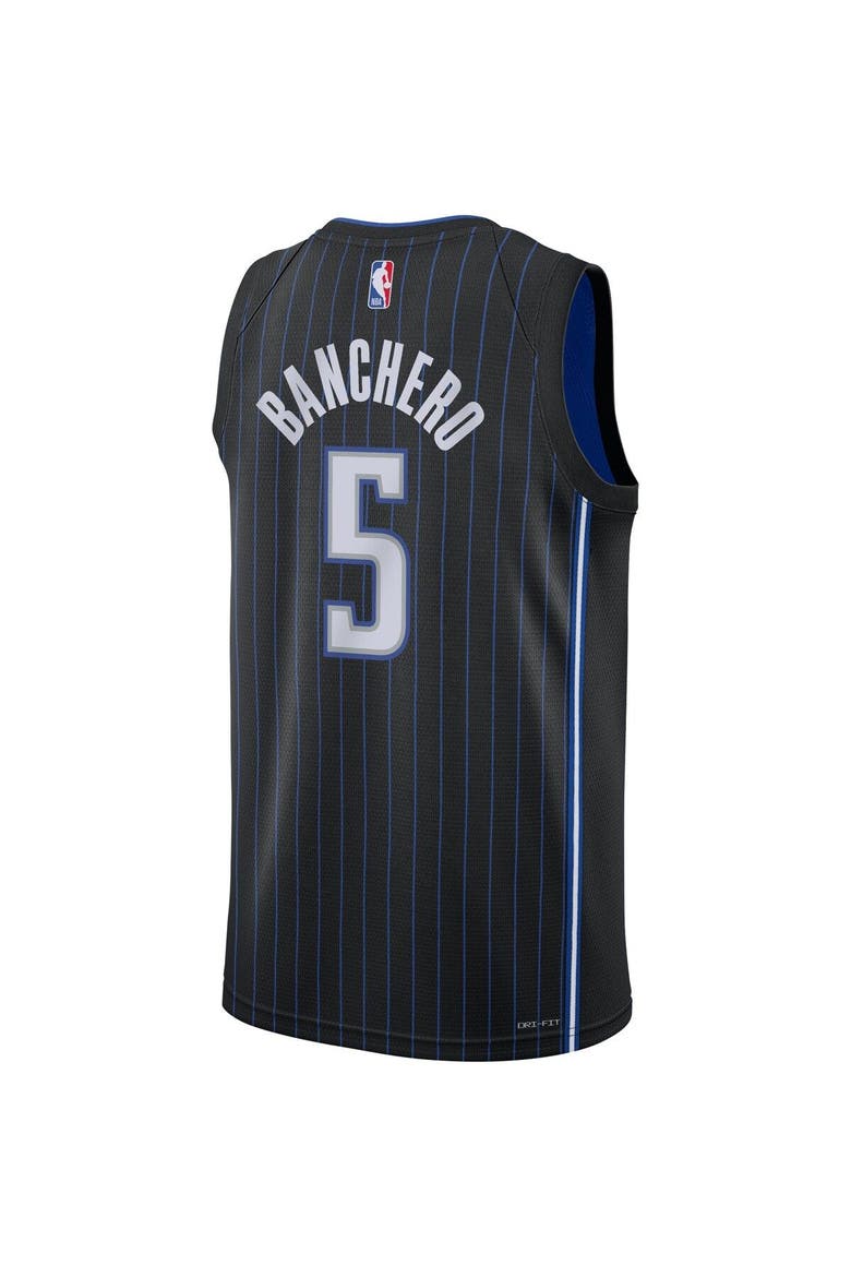 Youth Nike Paolo Banchero Black Orlando Magic Swingman Jersey - Icon Edition, Alternate, color, Black