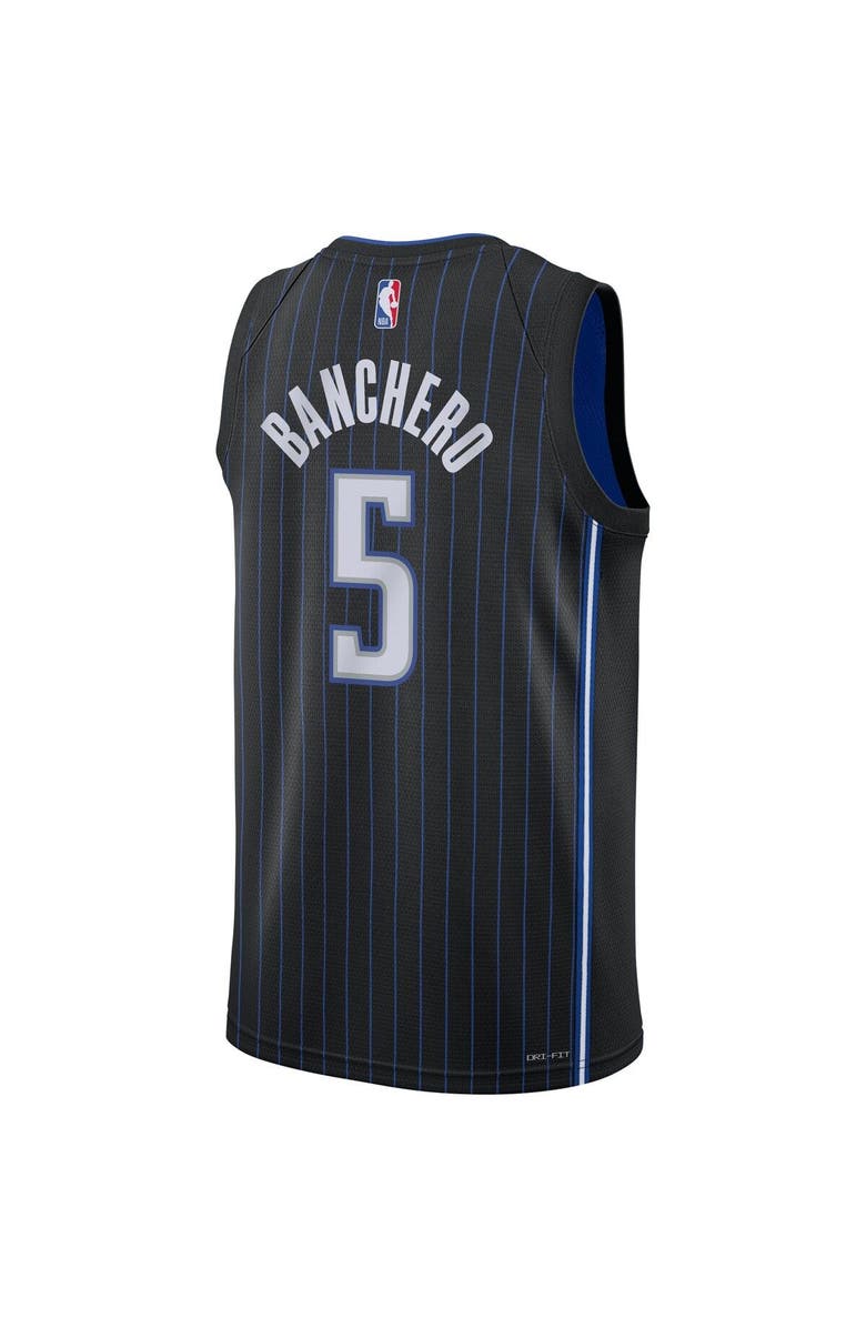 Nike Youth Nike Paolo Banchero Black Orlando Magic Swingman Jersey - Icon Edition, Alternate, color, 