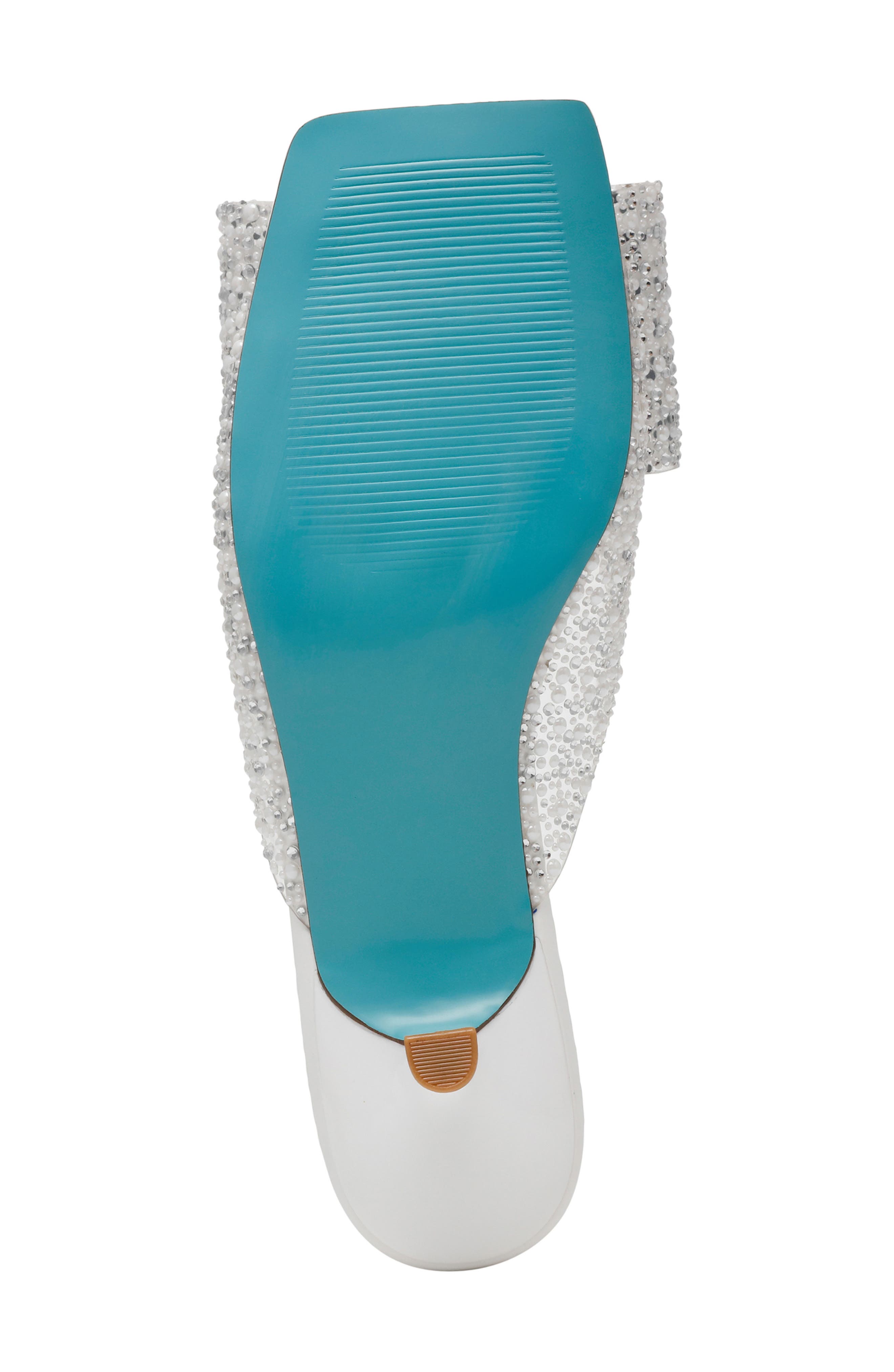 Betsey Johnson Babe Kitten Heel Slide Sandal, Alternate, color, 