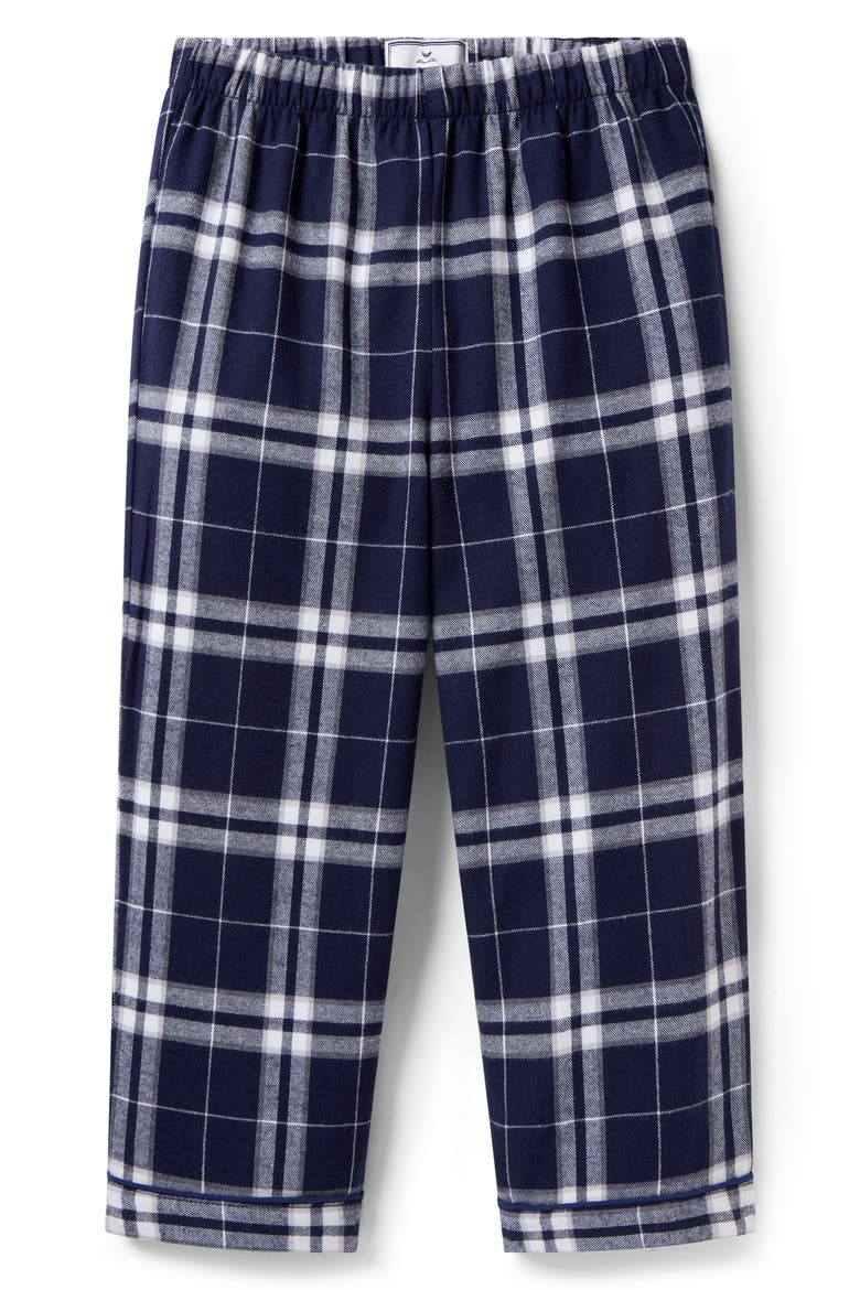 Kids' Brushed Twill Pajama Pants, Main, color, NAVY