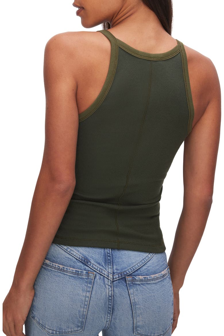 Rib Racerback Tank, Alternate, color, FATIGUE001