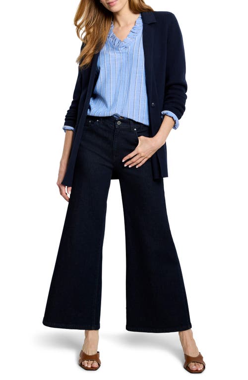 Nic + Zoe Nic+zoe Joyride Ankle Boot Flare Leg Jeans In Black