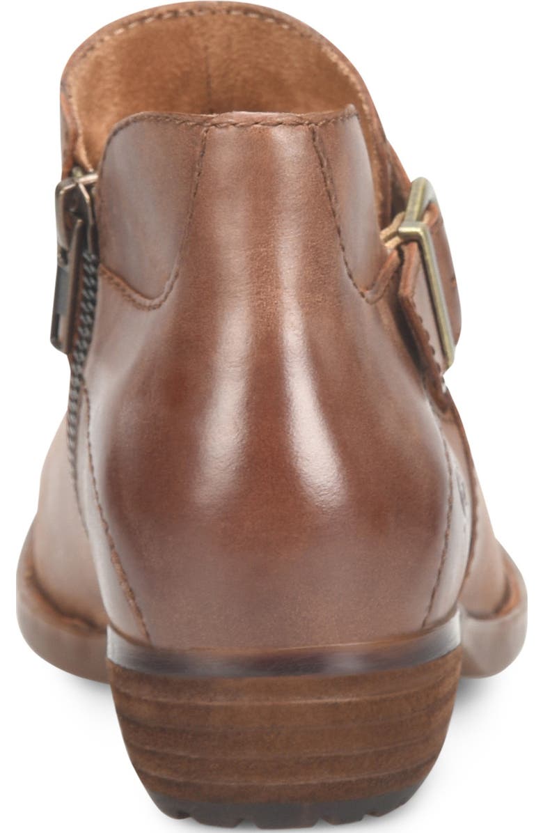 Børn Katie Zip Bootie, Alternate, color, Brown