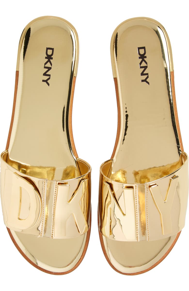 DKNY Waltz Flat Sandal, Main, color, Gold