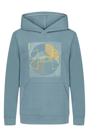 Under Armour Kids' Vertix Graphic Hoodie In Blue