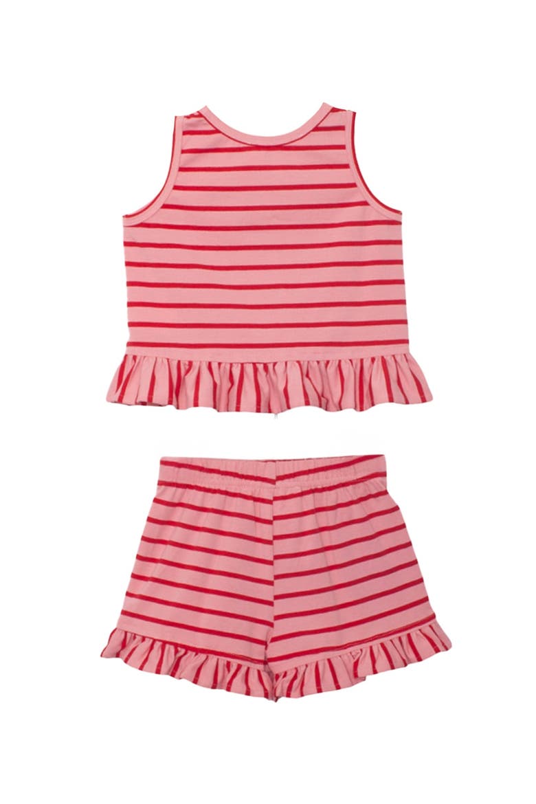 Sugar Sweet Sleeveless Two Piece Set, Alternate, color, Red