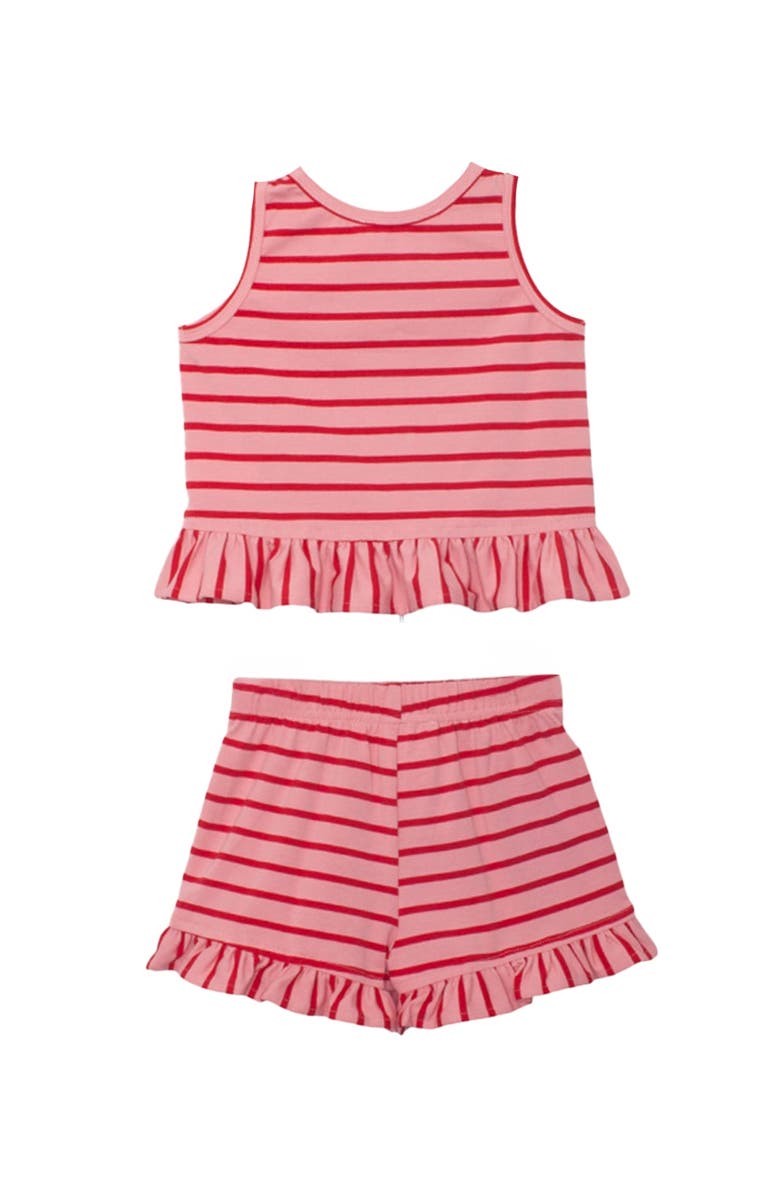 Mabel + Honey Sugar Sweet Sleeveless Two Piece Set, Alternate, color, Red