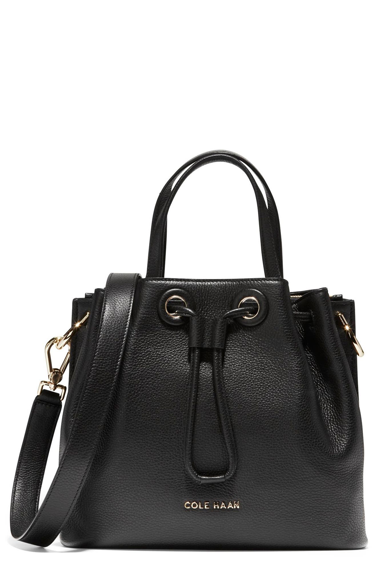 Cole Haan Small Grand Ambition Bucket Bag, Main, color, 