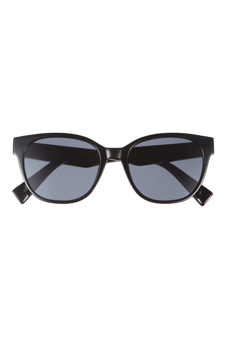 Square Sunglasses, Main, color, BLACK
