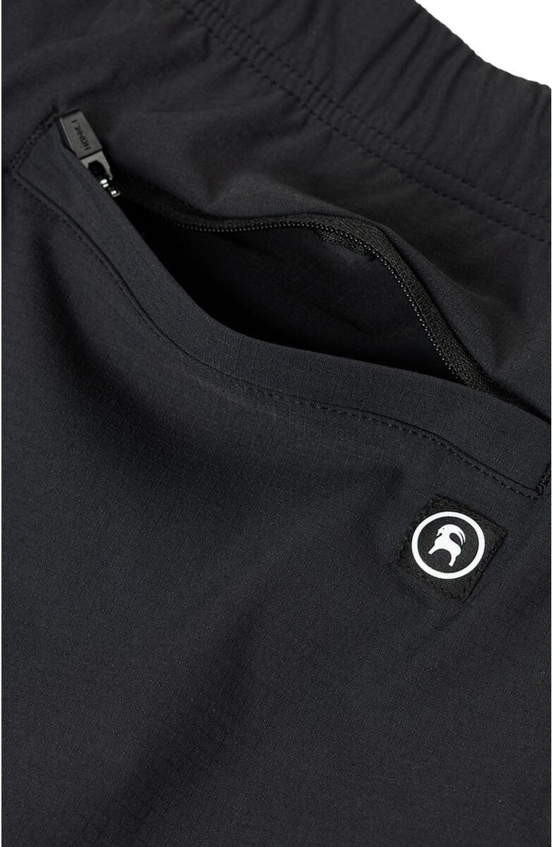 Backcountry Wasatch Ripstop Pull-On Short - Men's, Alternate, color, Black