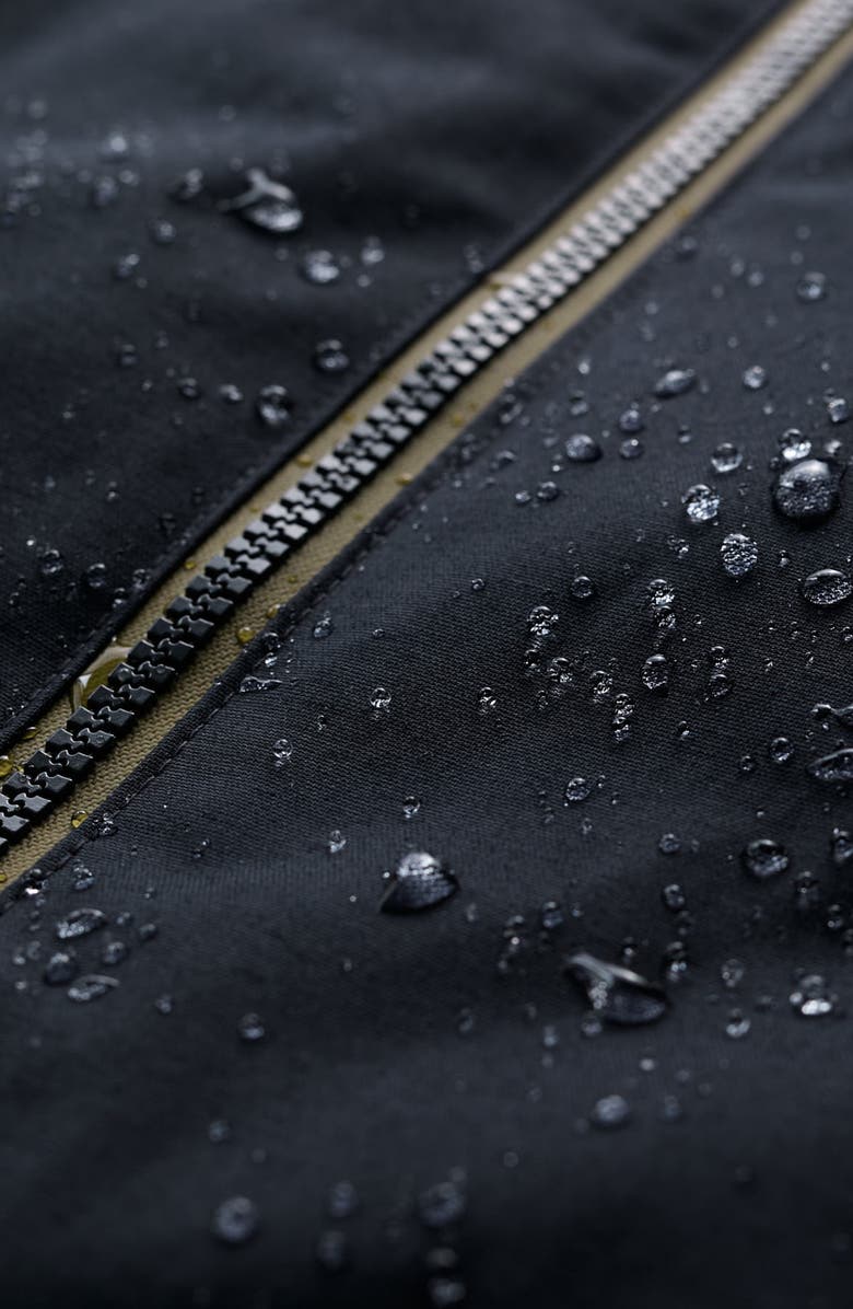 Seasalt Cornwall Coverack Waterproof Organic Cotton Blend Coat, Alternate, color, Inkwell