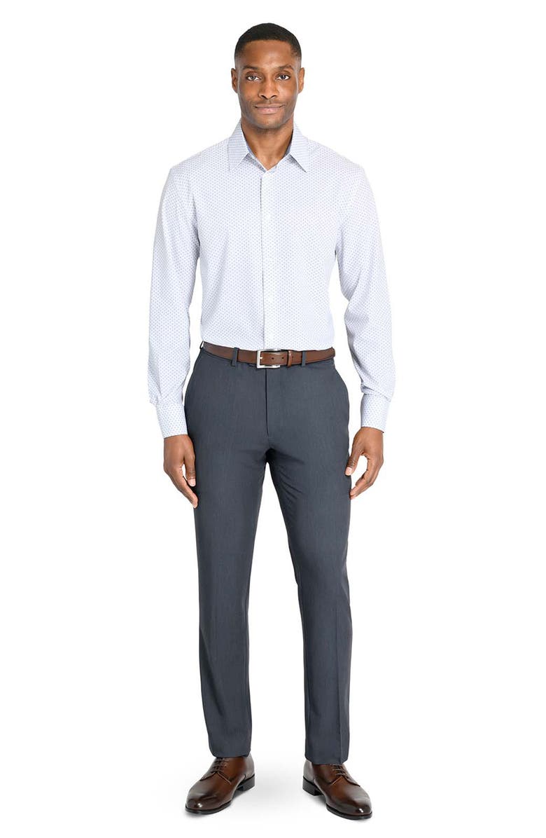 W.R.K Regular Fit Dash Print Performance Dress Shirt, Alternate, color, 