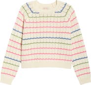 Marine Layer Mina Cotton Pointelle Sweater