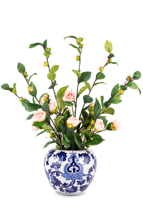 Beau Toile Rose Branch Arrangement