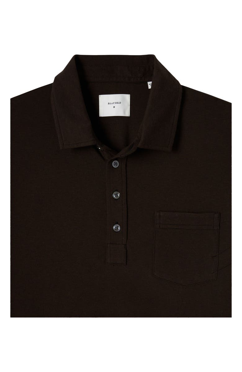 Billy Reid Pensacola Solid Organic Cotton Polo Shirt, Alternate, color,