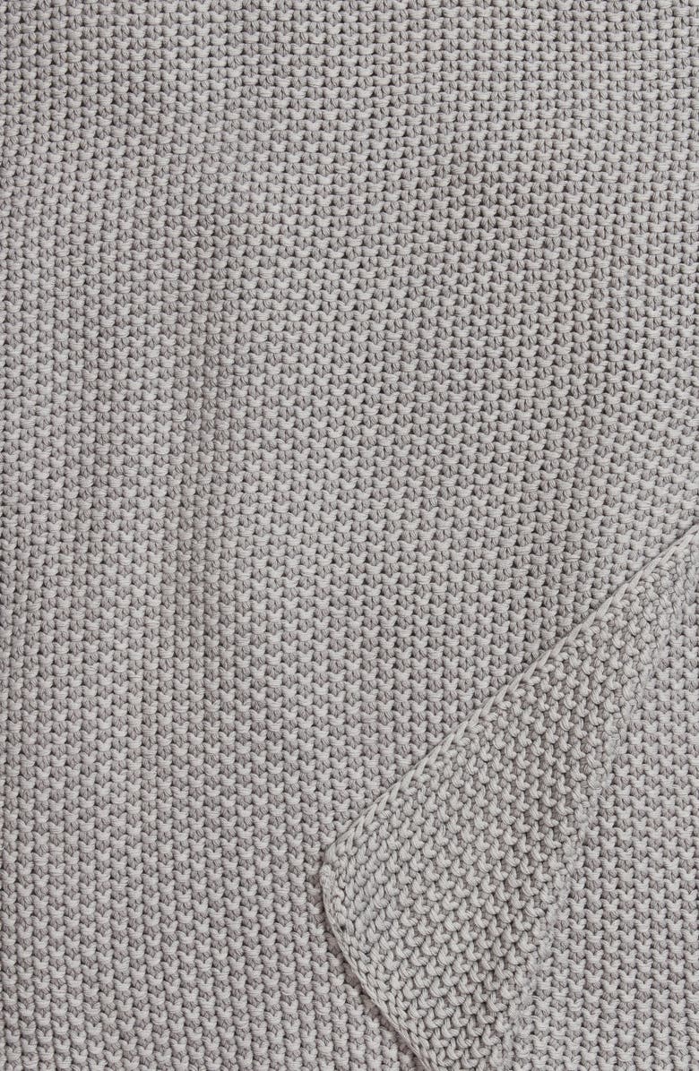 Treasure & Bond Seed Stitch Throw, Alternate, color, 