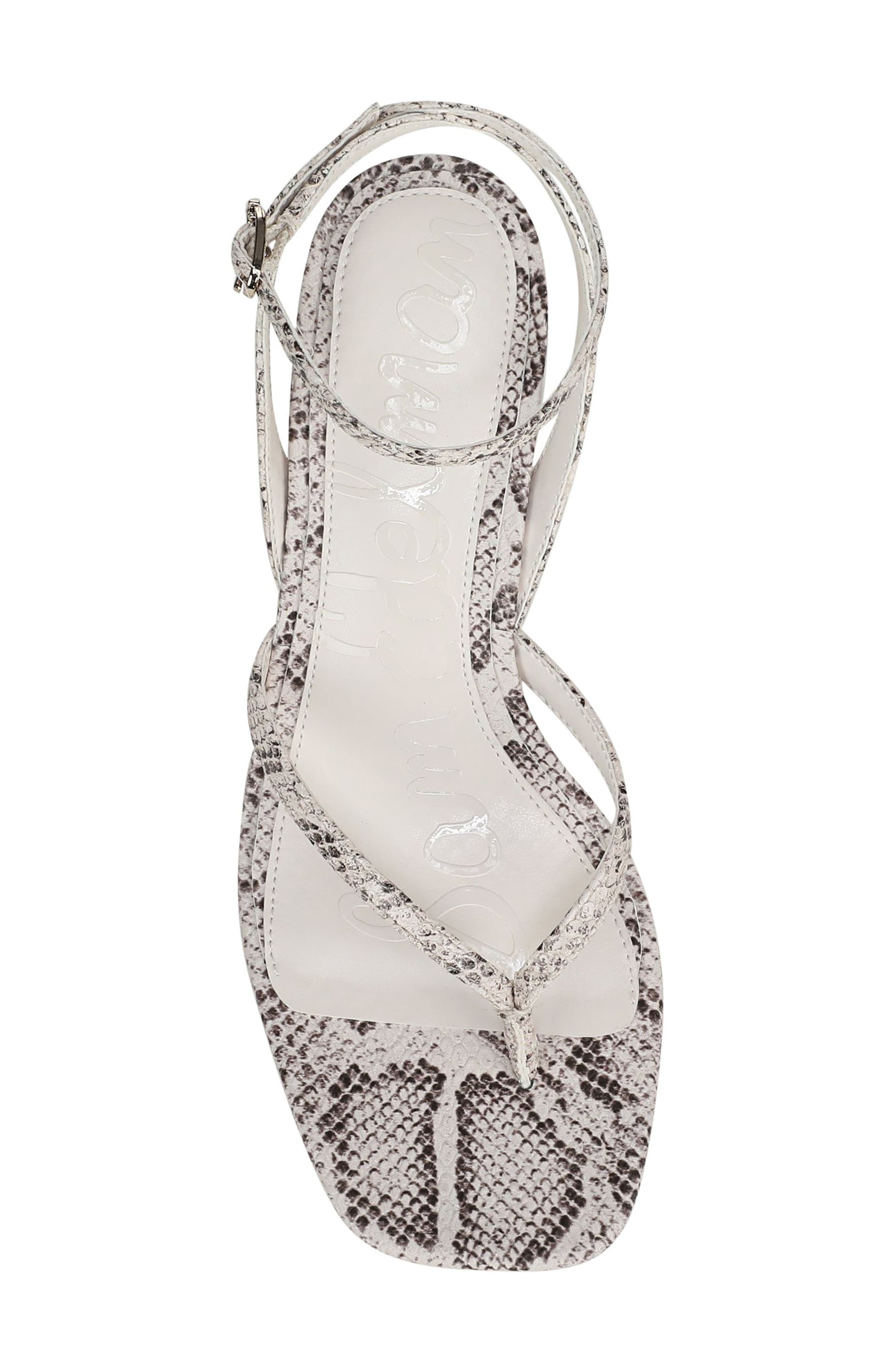 Sam Edelman Pax Ankle Strap Sandal, Alternate, color, Ivory