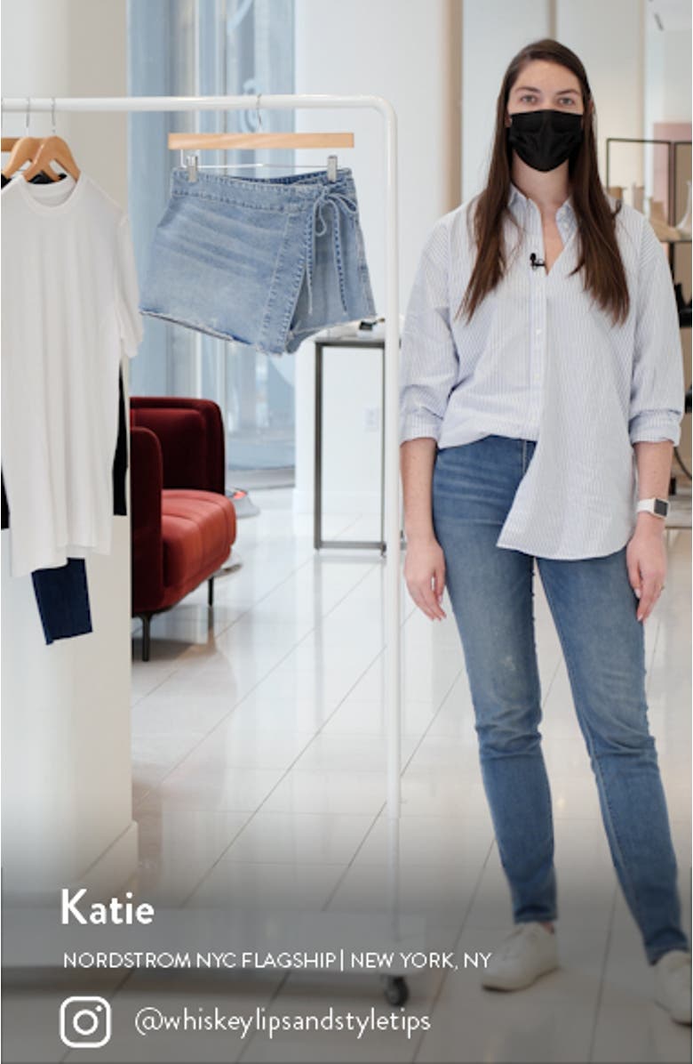 Emmy Nonstretch Denim Skort, sales video thumbnail