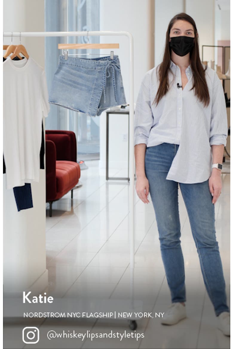 Emmy Nonstretch Denim Skort video