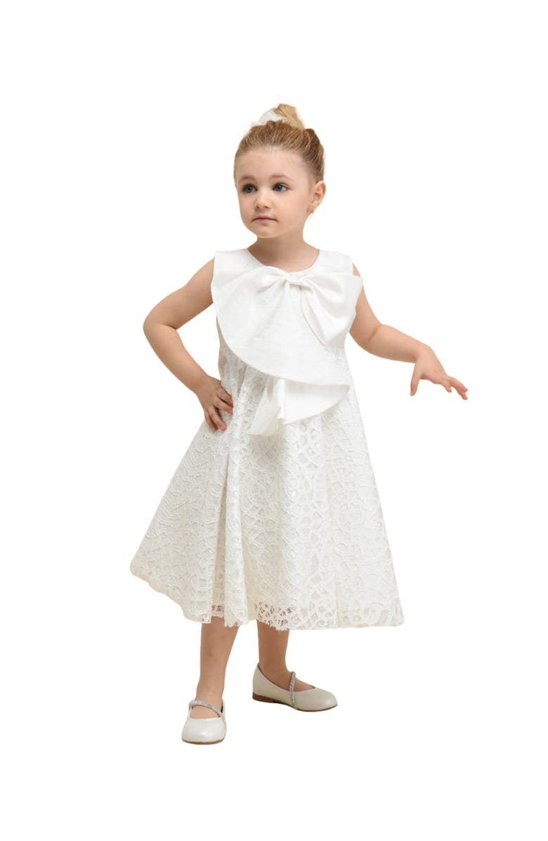 Tulleen Pamela Dress, Main, color, White