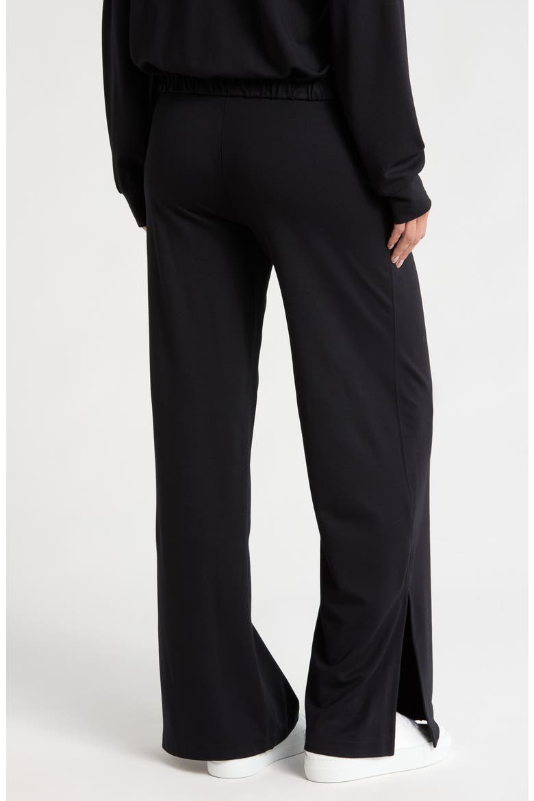 Spa Day Pants, Alternate, color, BLACK