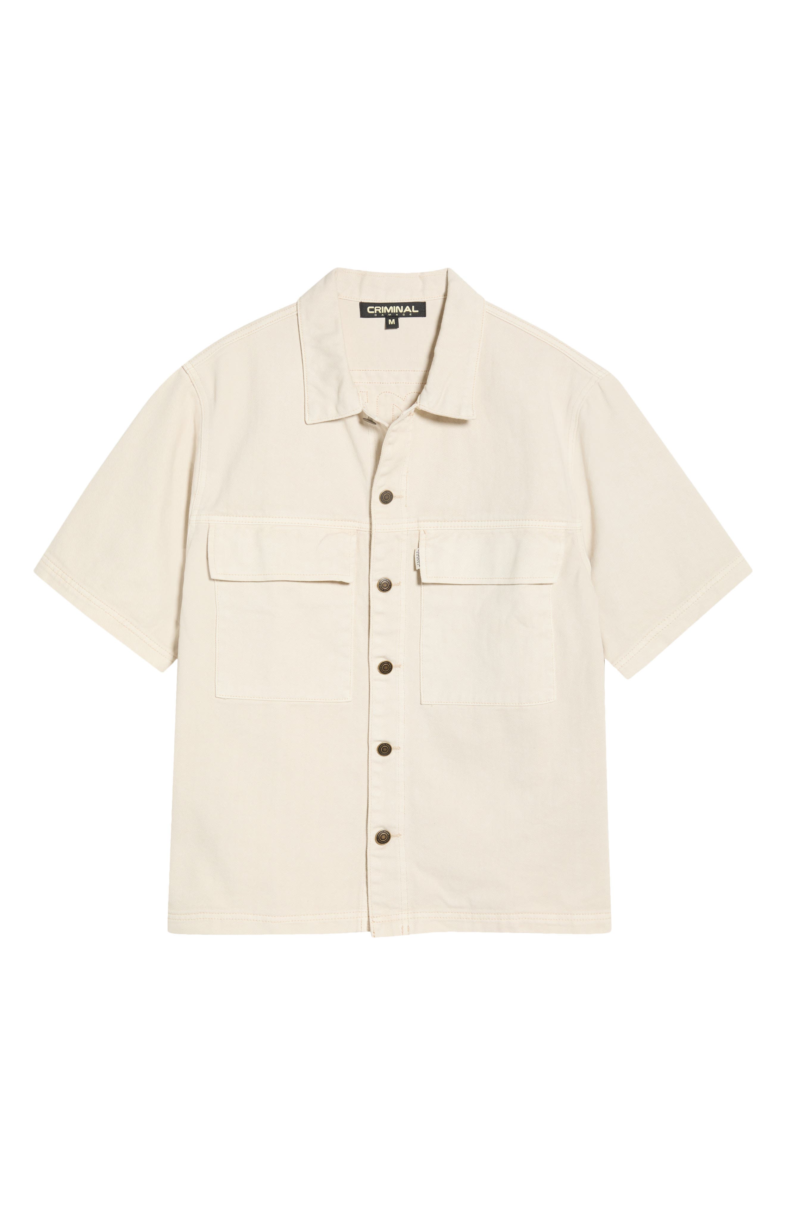 Mechanic Button Front Shirt