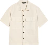 CRIMINAL DAMAGE Mechanic Button Front Shirt