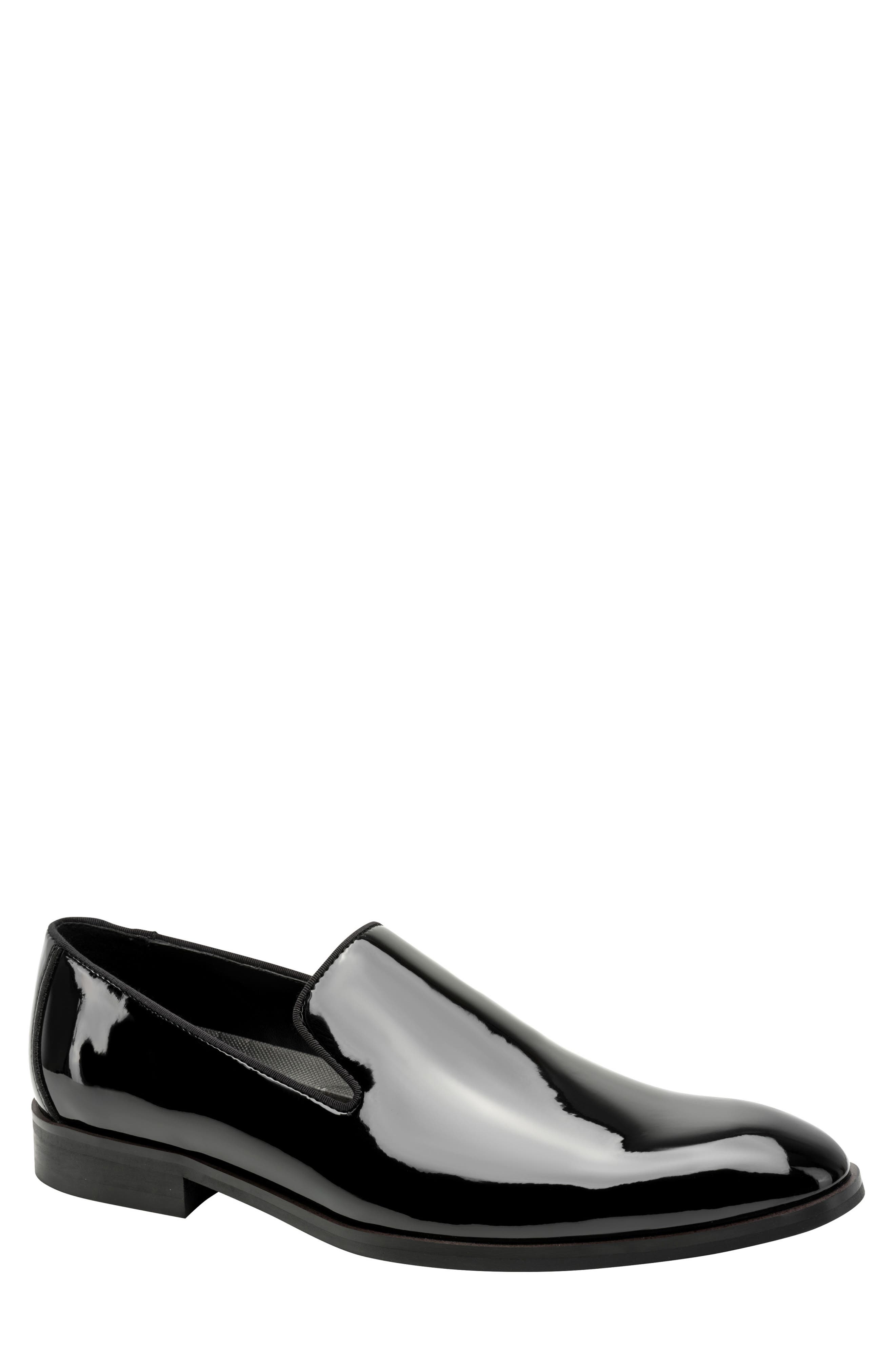 Kenneth Cole New York Harry Patent Venetian Loafer, Main, color, Black Patent