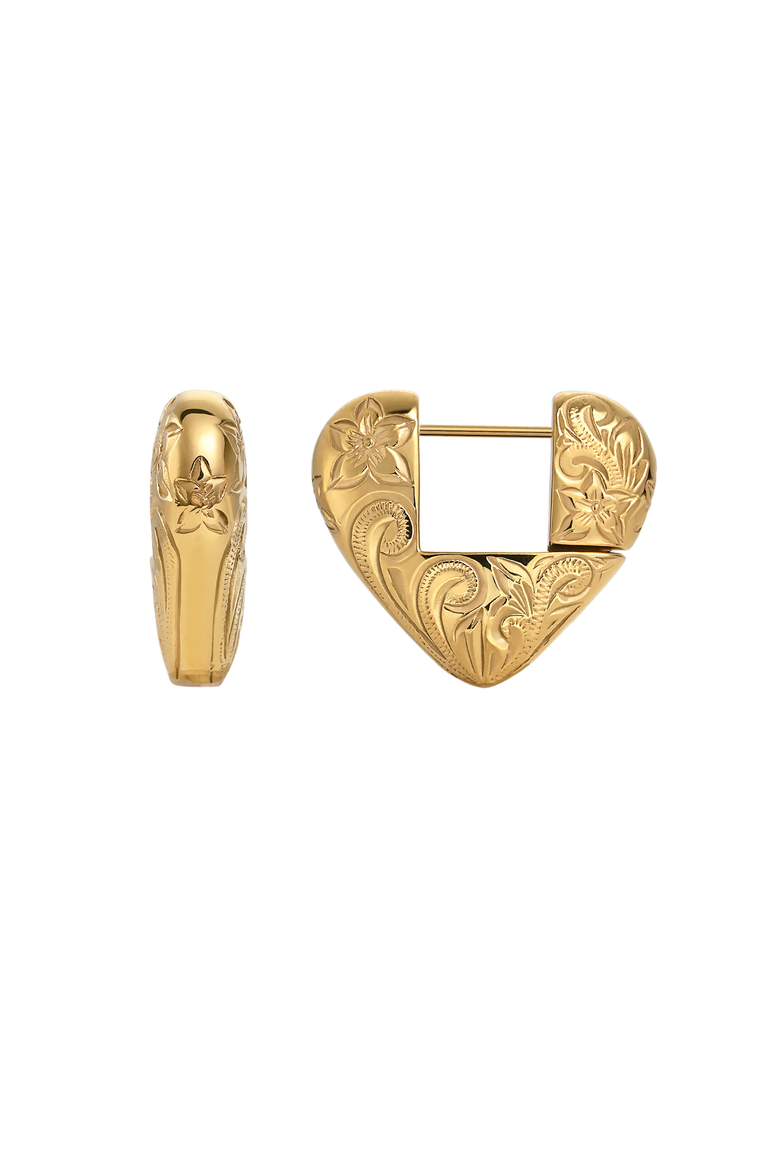 Daphne Anisa Earrings, Main, color, Gold