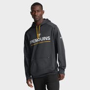 FANATICS Men's Fanatics Black Pittsburgh Penguins Authentic Pro Rink Hoodie