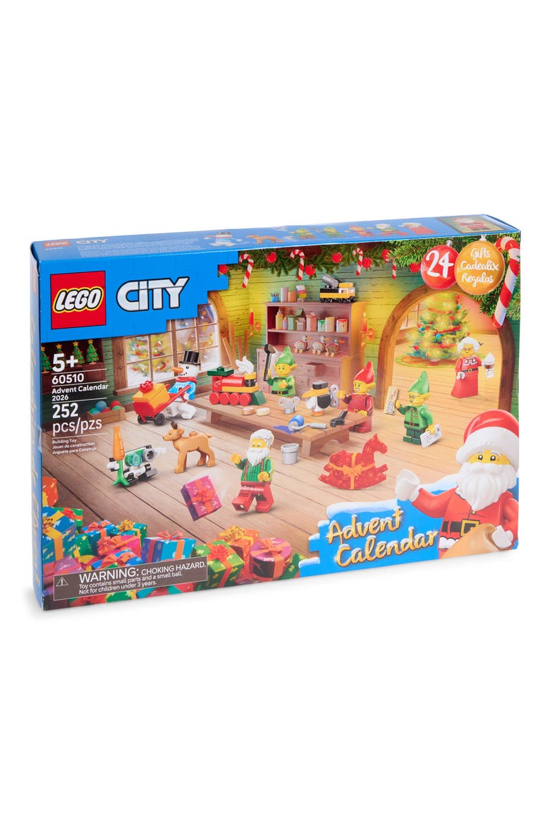 5+ City 60510 Advent Calendar Building Kit, Main, color, MULTI