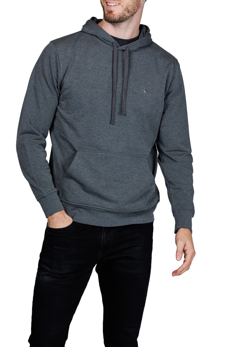TailorByrd Fleece Hoodie, Main, color, Charcoal Heather