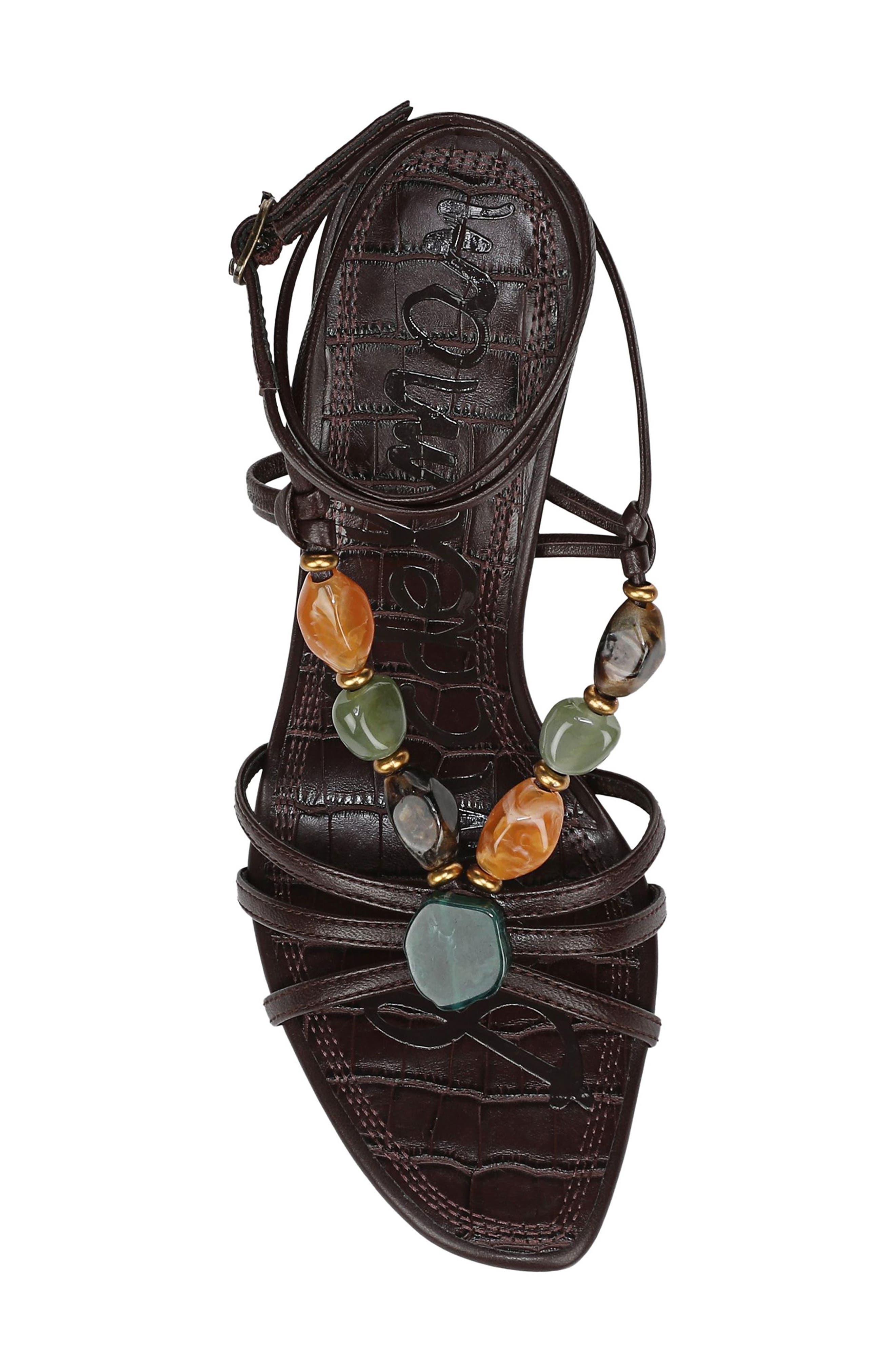 Sam Edelman Imani Ankle Strap Sandal, Alternate, color, Spiced Pecan