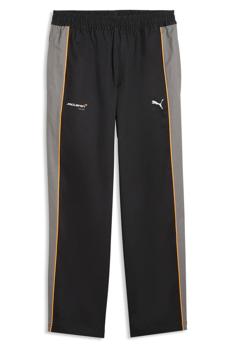 Relaxed Fit McLaren Track Pants, Alternate, color, TITAN BLACK