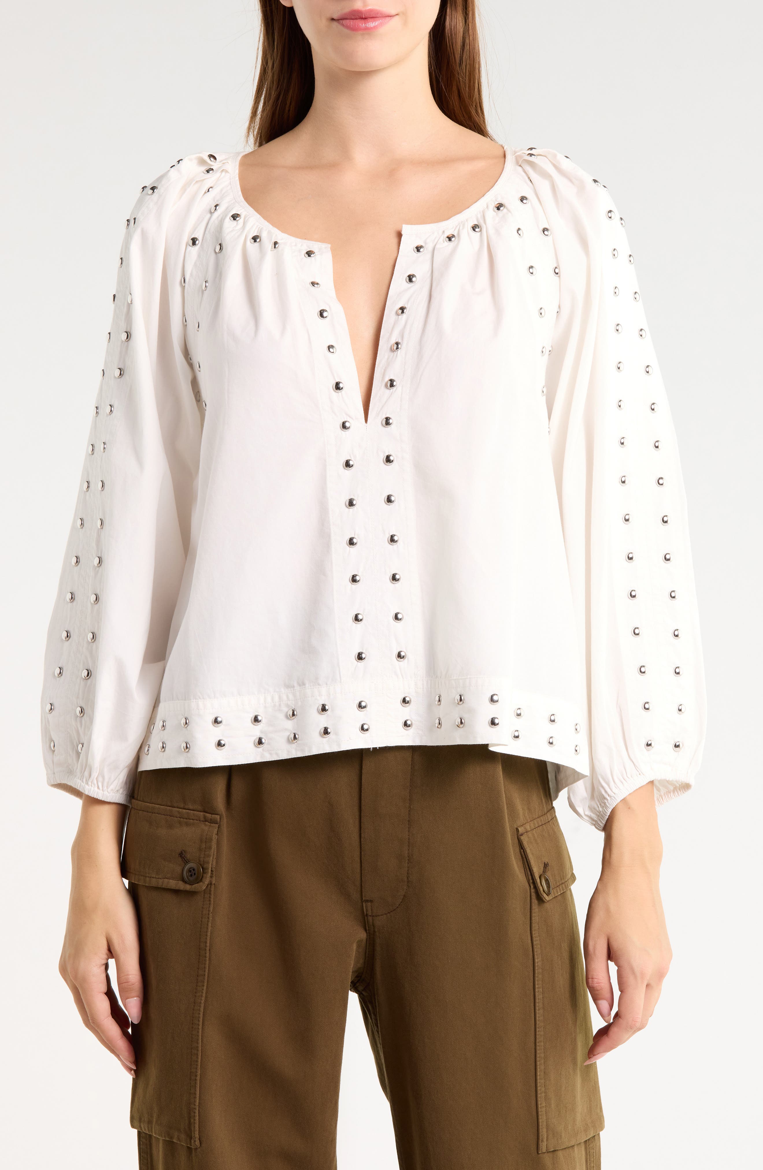 selected WHITE