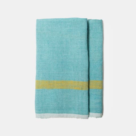 Laundered Linen Towels  - Set of 2