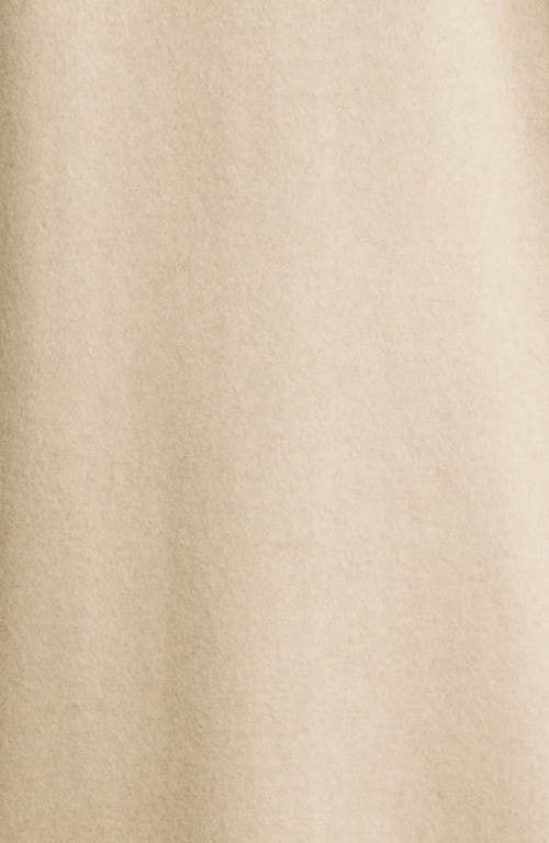 Hugo Boss Double-breasted Coat In Virgin Wool And Cashmere In Neutral